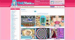 Desktop Screenshot of dollmania.com