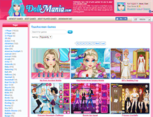 Tablet Screenshot of dollmania.com