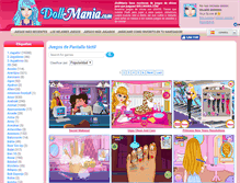 Tablet Screenshot of es.dollmania.com